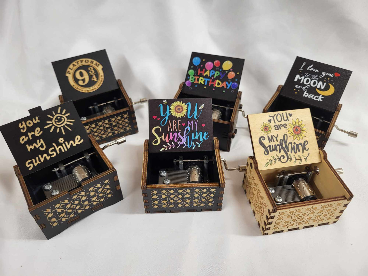 Hand Cranked Music Box - You Are My Sunshine