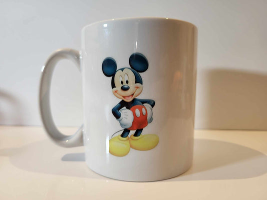 Micky Mouse & Minnie Mouse 10oz Mug -One Side Micky Mouse