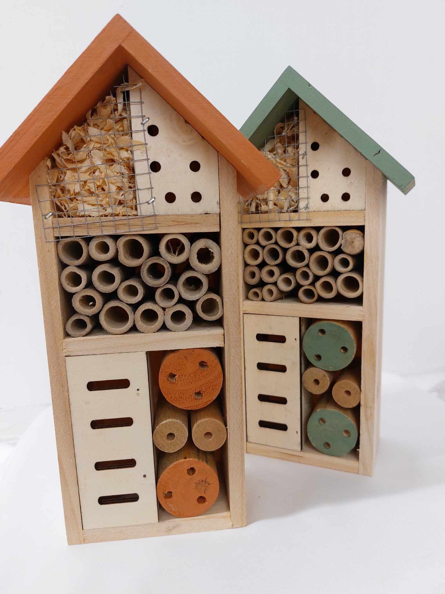 Natural Wood Insect Bee Hotel House - Harvest Gold