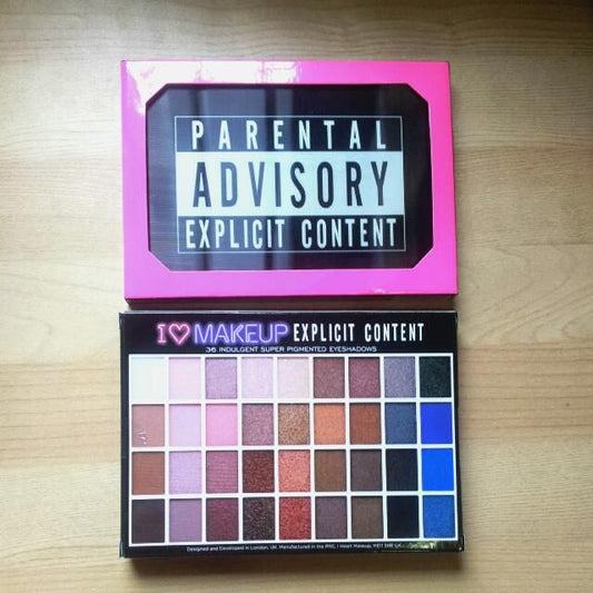 Revolution Eye Shadow Palette Explicit Content