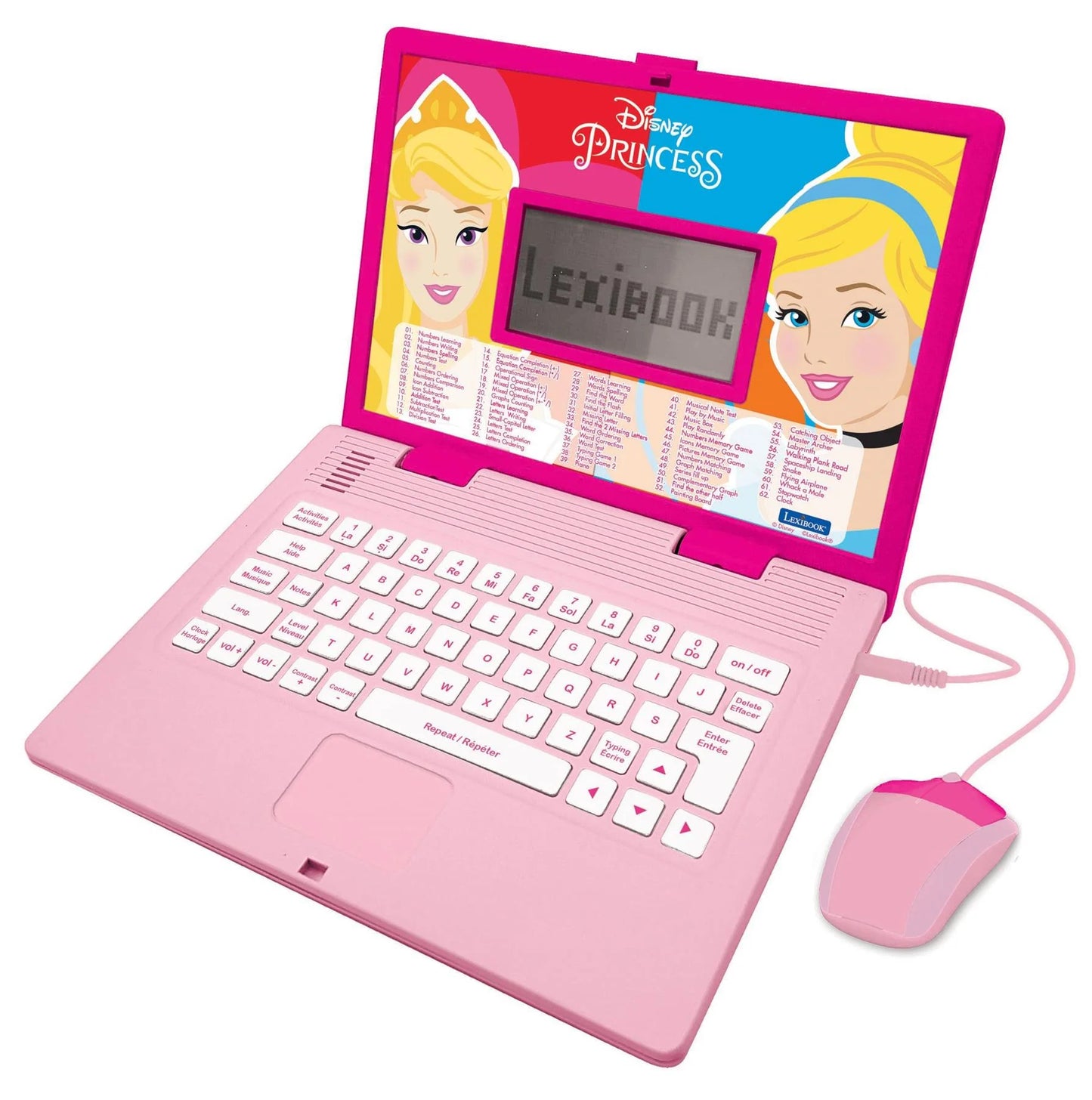Disney Princess Bilingual Educational Laptop