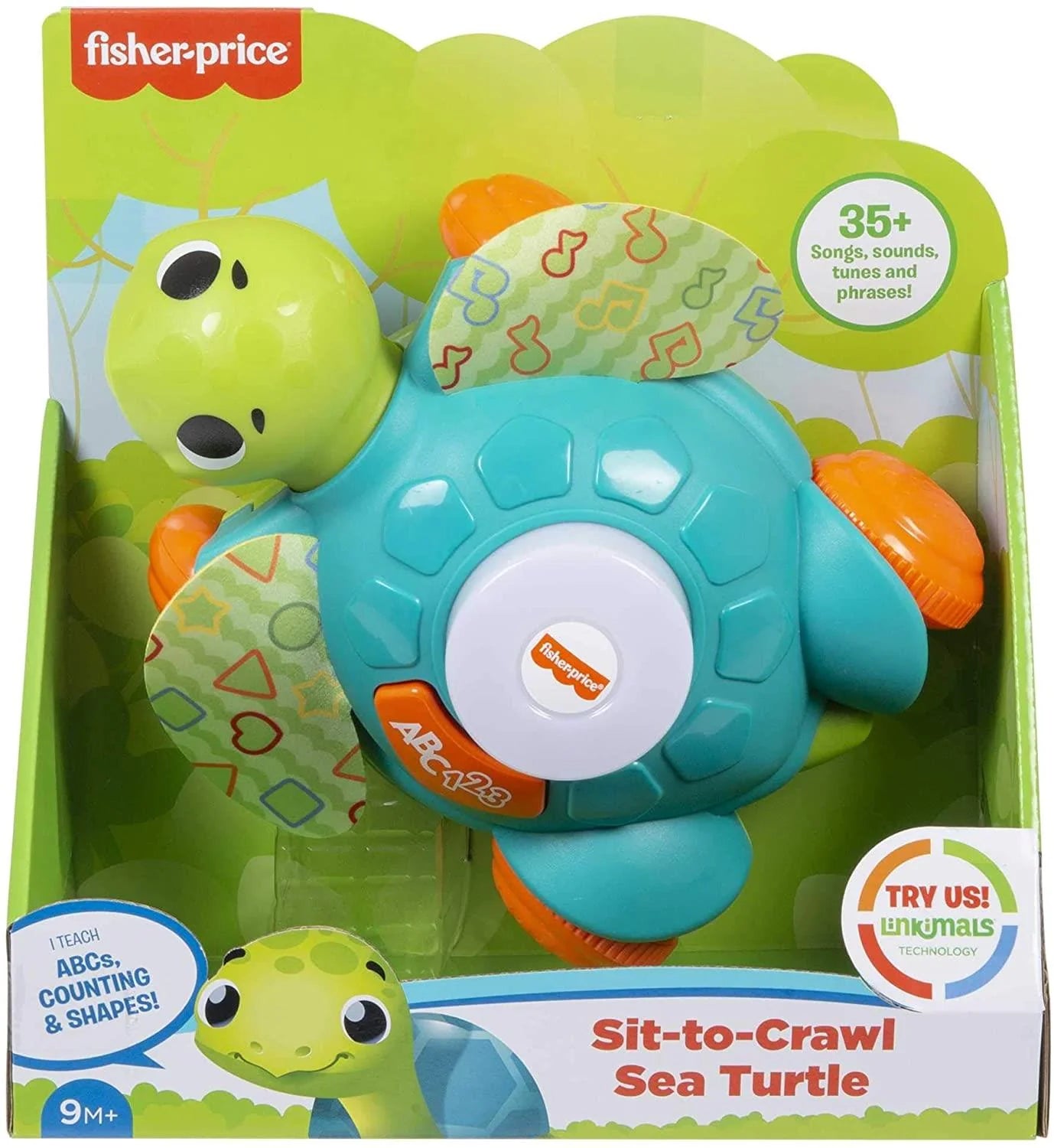 Fisher-Price Sit to Crawl Sea Turtle