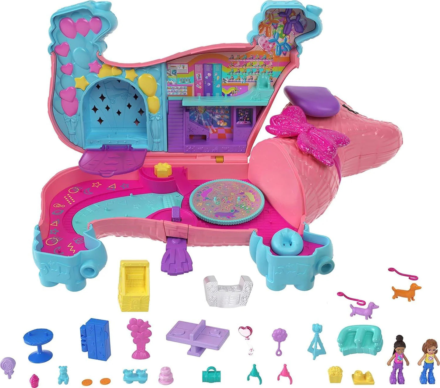 Polly Pocket Dolls Puppy Party Playset