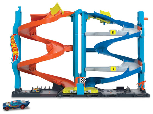 Hot Wheels City Transforming Race Tower