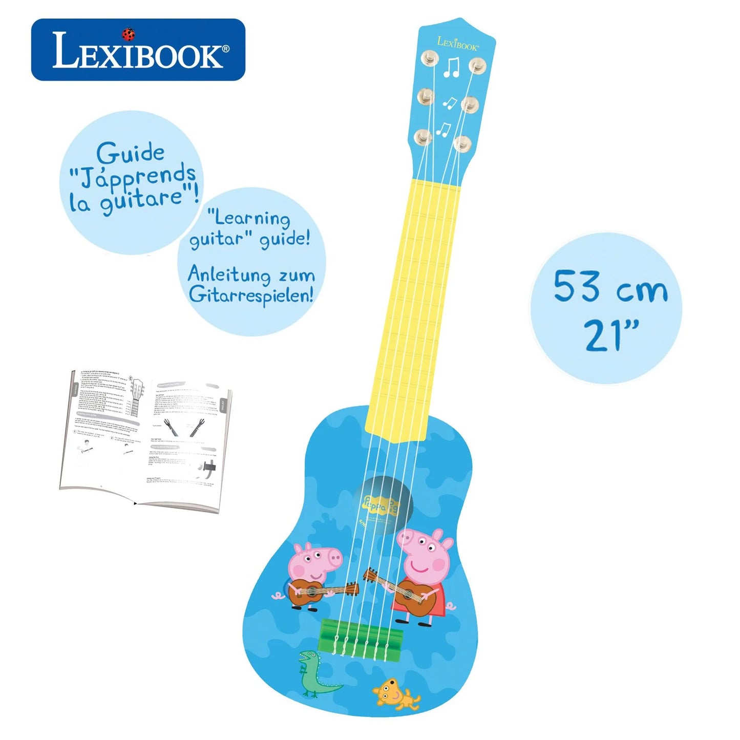 21" Peppa Pig Guitar